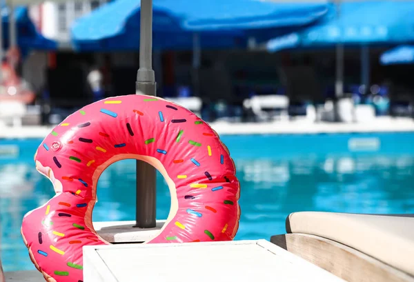 Inflatable Ring Sea Resort — Stock Photo, Image