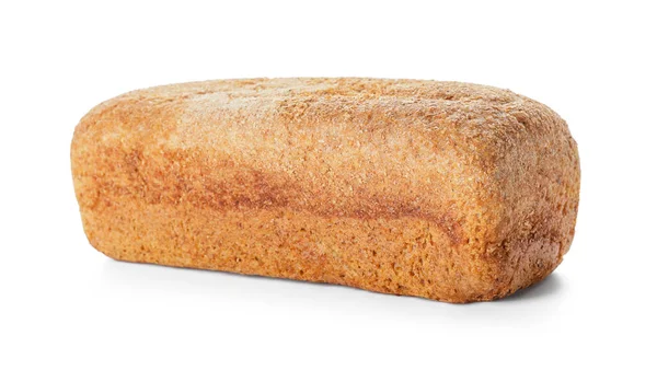 Φρέσκο Ψωμί Λευκό Φόντο — Φωτογραφία Αρχείου