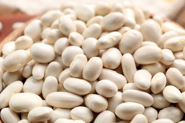 Raw Beans Background Closeup — Stock Photo, Image