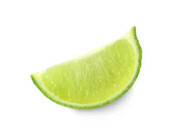 Tasty Lime White Background — Stock Photo, Image