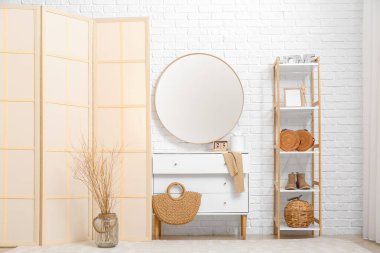 Şık bir oturma odası.