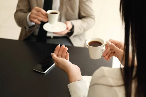 Business People Having Coffee Break Office — Stock Photo, Image