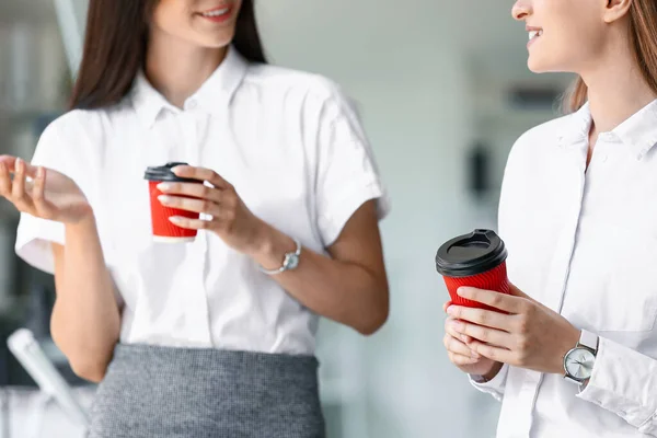 Business People Having Coffee Break Office — Stock Photo, Image