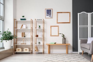 Şık bir oturma odası.