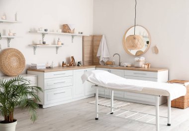 Kaplıca salonunun güzel iç mekanı