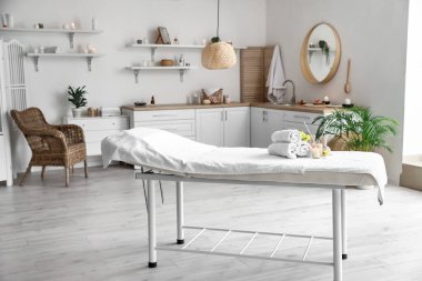 Kaplıca salonunun güzel iç mekanı