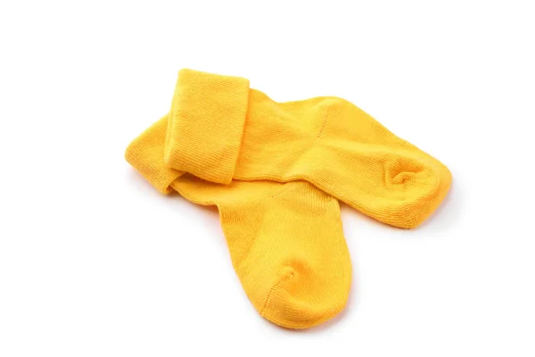 Baby Socks White Background — Stock Photo, Image