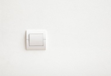 beyaz duvar modern ışık geçiş