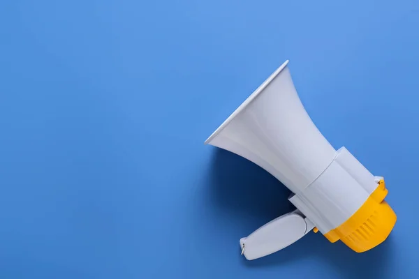 Modern Megaphone Color Background — Stock Photo, Image