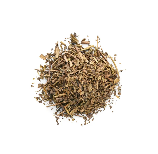 白を基調とした乾燥ほうじ茶の山 — ストック写真
