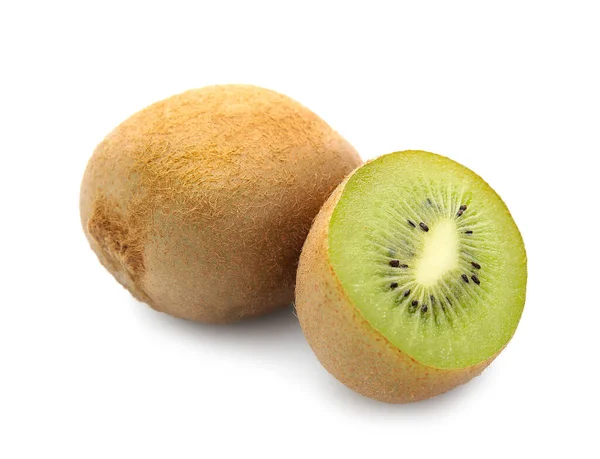 Kiwi Frais Sur Fond Blanc — Photo