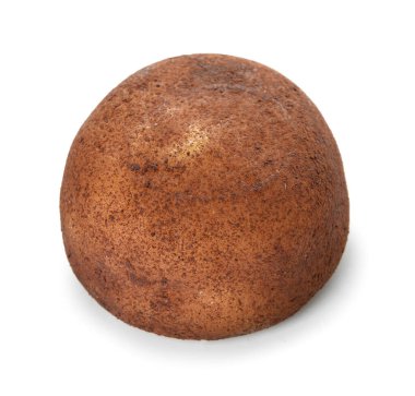 Beyaz arka planda lezzetli Japon mochi 'si.