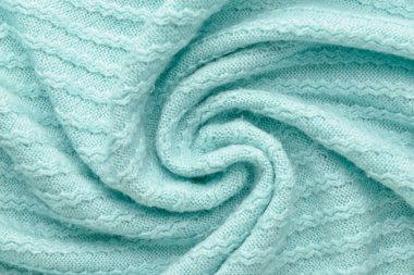 Arkaplan olarak kıvrımlı renk kumaşı dokusu