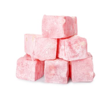 Beyaz arka planda Türk zevki yığını