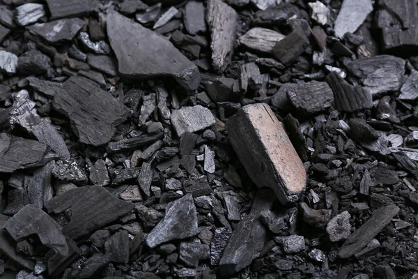 Carbón Negro Como Fondo —  Fotos de Stock