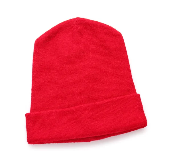 Warm Hat White Background — Stock Photo, Image