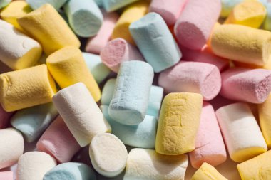 Arkaplan olarak tatlı marşmelov dokusu