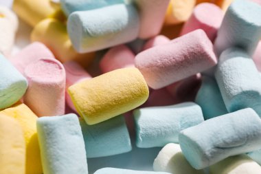 Arkaplan olarak tatlı marşmelov dokusu