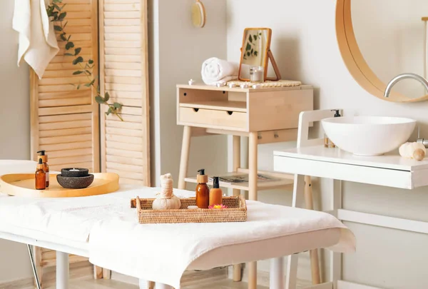 Interieur Des Modernen Wellness Salons — Stockfoto