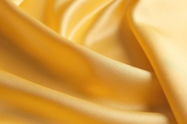 Katlı renk kumaşının dokusu, yakın plan