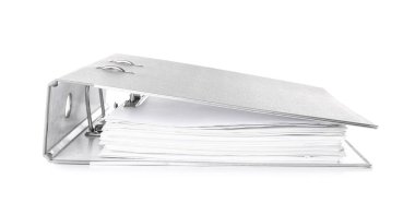 Beyaz arkaplanda ofis dizini