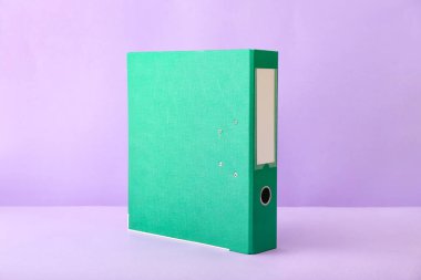 Renk arkaplanındaki ofis dizini