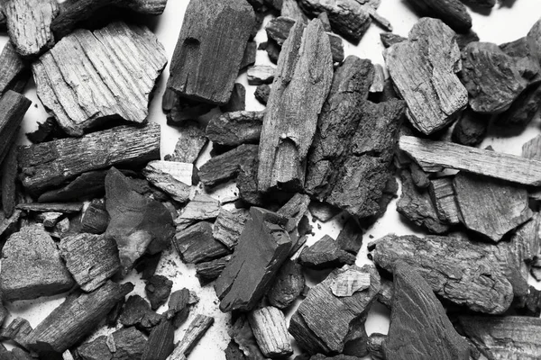 Textura Carvão Char Como Fundo — Fotografia de Stock
