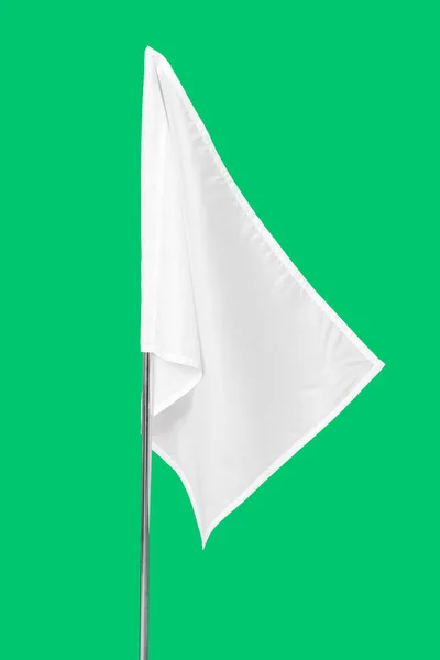 White Flag Color Background — Stock Photo, Image