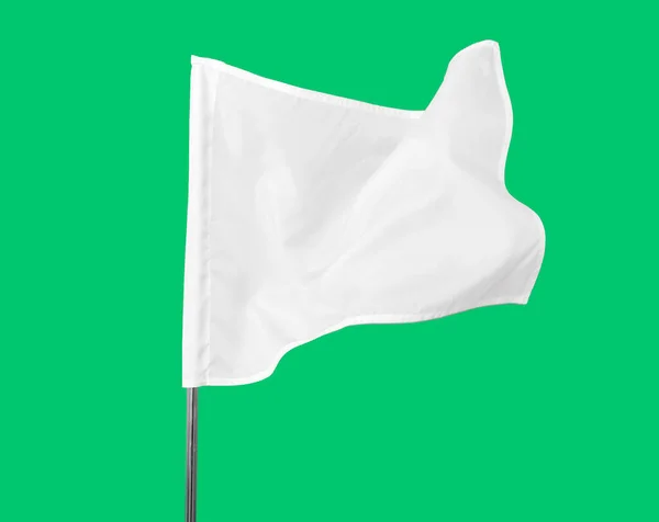 White Flag Color Background — Stock Photo, Image