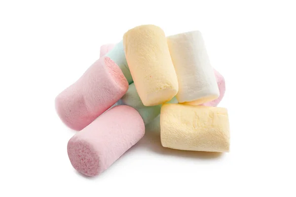 Beyaz Arkaplanda Renkli Tatlı Şekerlemeler — Stok fotoğraf