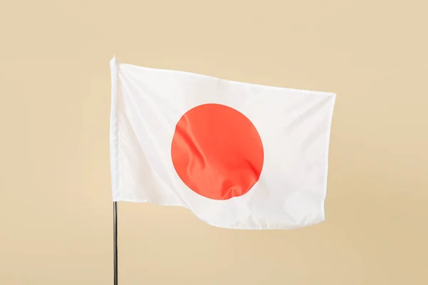 Vlag Van Japan Kleur Achtergrond — Stockfoto