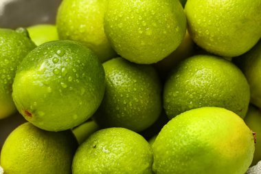 Taze olgun limon dokusu, yakın çekim.