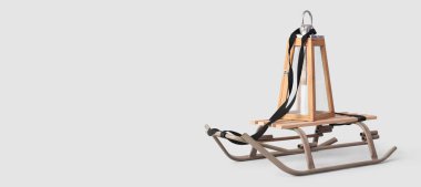 Işık arkaplan üzerinde fener ve metin için boşluk ile kızak