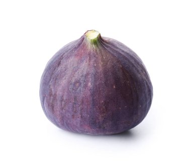 Beyaz arkaplanda taze incir