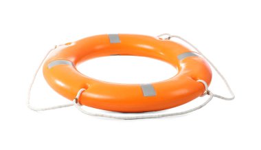 Beyaz arkaplanda yaşam halkası