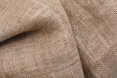 Çuval bezi dokusu, yakın görünüm