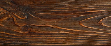 Arkaplan olarak ahşap doku, üst görünüm