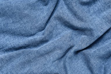 Arka plan olarak mavi kot kumaşın dokusu