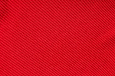 Kırmızı kaburga dokusu arka plan olarak örülmüş kumaş