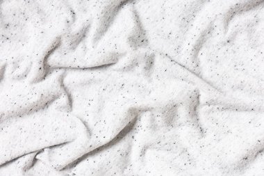 Arkaplan olarak beyaz benekli kaşmir kumaş dokusu