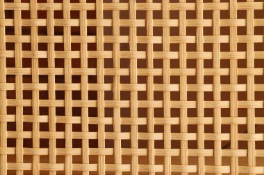 Arkaplan olarak dekoratif kafes desenli ahşap doku, yakın plan