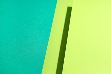 Arkaplan olarak yeşil kağıt kağıtlar, yakın plan