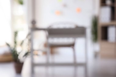 İş yeri ve modern ofis görüşü bulanık