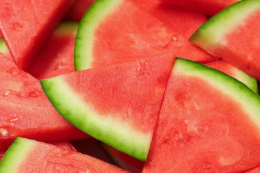 Arka plan olarak tatlı karpuz dokusu, yakın plan