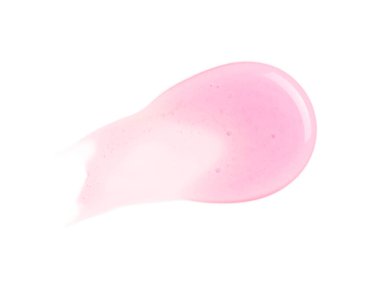 Beyaz arkaplanda kozmetik yağı örneği