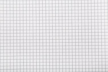 Boş işaretlenmiş defter sayfası arkaplan olarak, üst görünüm