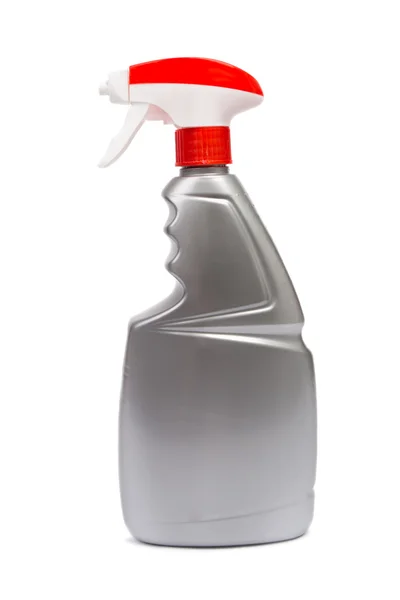 Plastové láhve na čistící prostředky — Stock fotografie