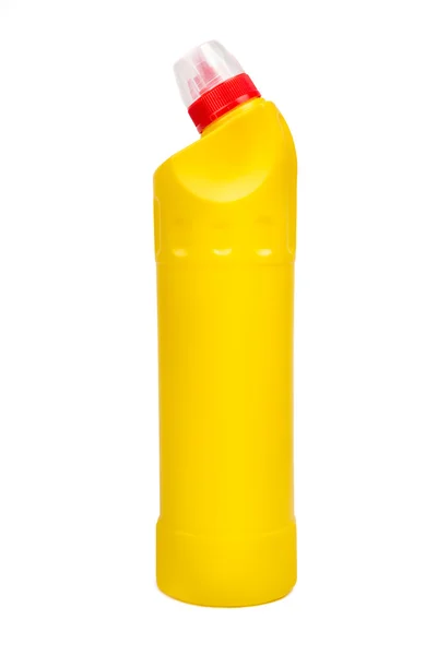 Butelki z tworzyw sztucznych środków czyszczących — Zdjęcie stockowe