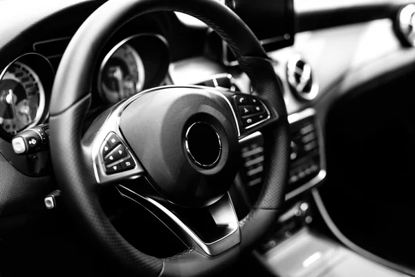 Moderne auto-interieur — Stockfoto