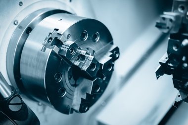 Modern Cnc makine detayını